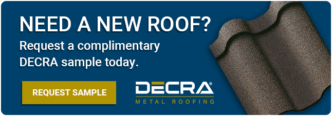 request decra metal roofing sample