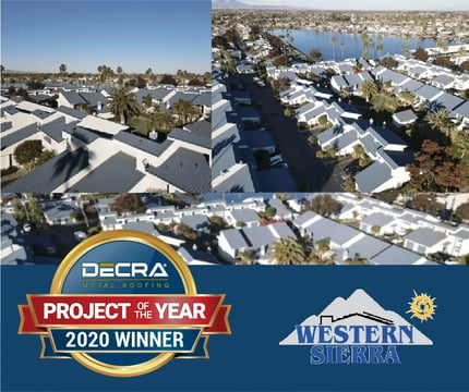 2020 Project of the Year Winner: Western Sierra Roofing 
