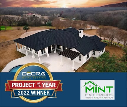 2022 Project of the Year Winner: MINT Exteriors