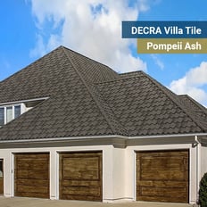 DECRA Villa Tile Pompeii Ash