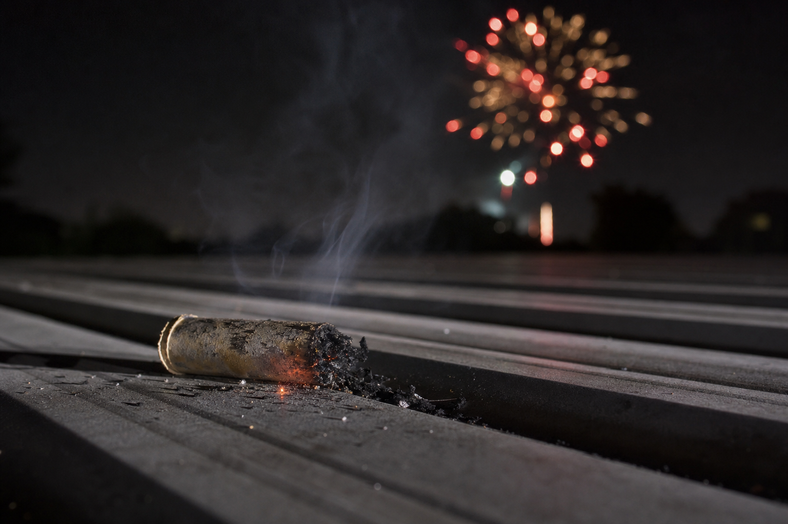 What Happens When Fireworks Hit a Metal Roof?